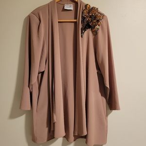 Vintage 80s Three Flaggs Cardigan & Skirt Set